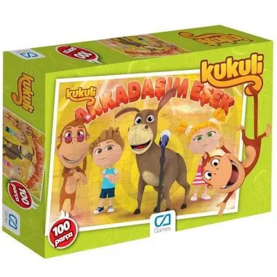 Ca Games Puzzle 100 Parça Kukuli Frame 5135