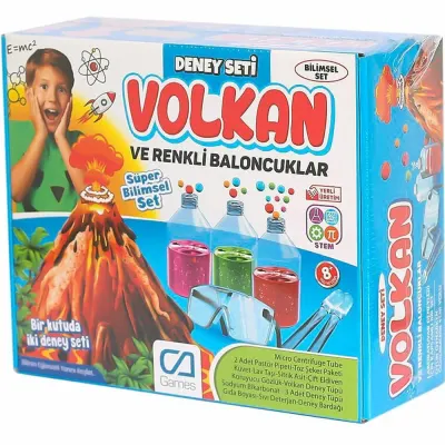 Ca Games Pls Volkan Ve Baloncuklar Deney Seti 5217