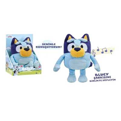 Neco Bluey Turkce Konusan 35 Cm Pelus Fıgur