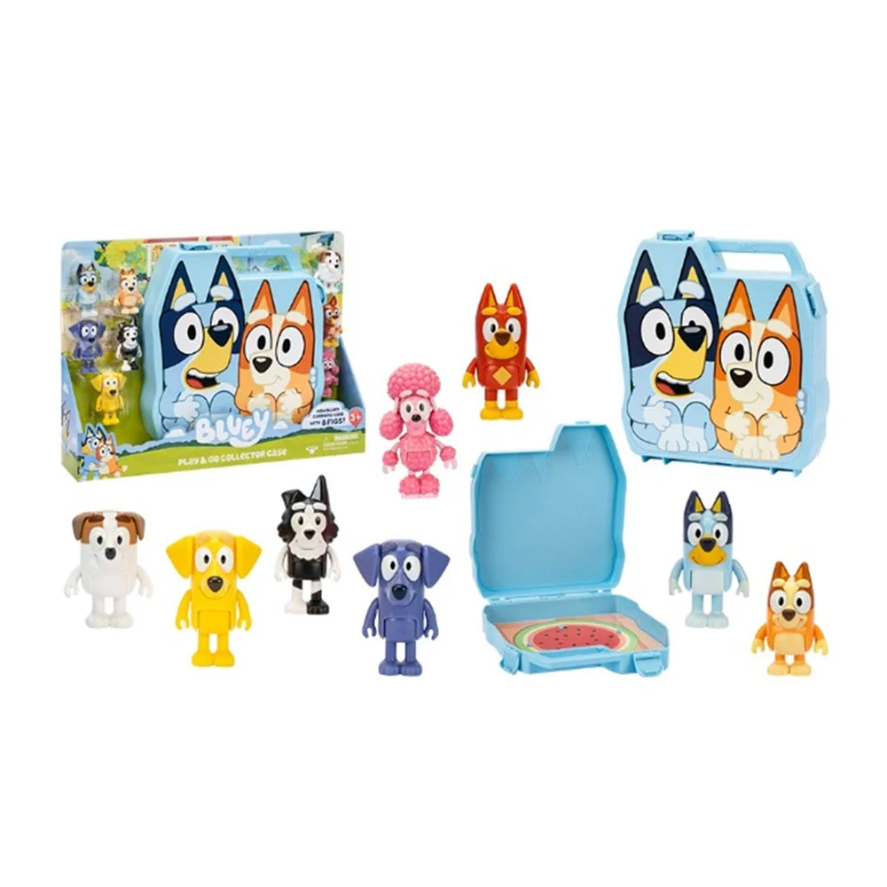 Neco Bluey Deluks Tasıma Cantası Ve 8Lı Fıgur Set