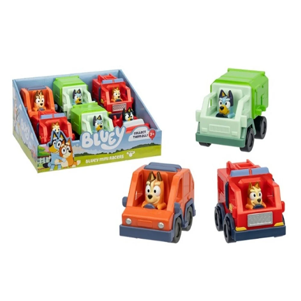Neco Bluey Fıgurlu Mını Araclar - Asortı