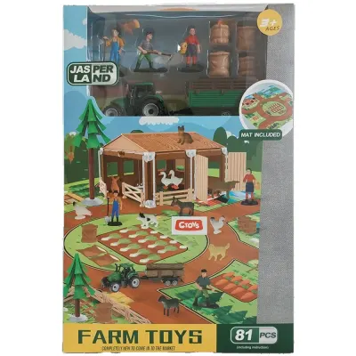 Ctoy Oyuncak Kümes Hayvanları 81 Li CTOY-5279-63