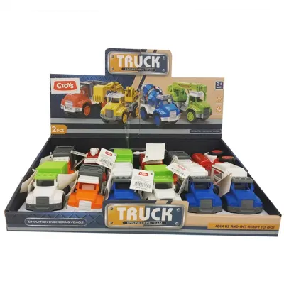 Ctoy Oyuncak Sürtmeli Damperli Kamyonlar CTOY-7756S-2