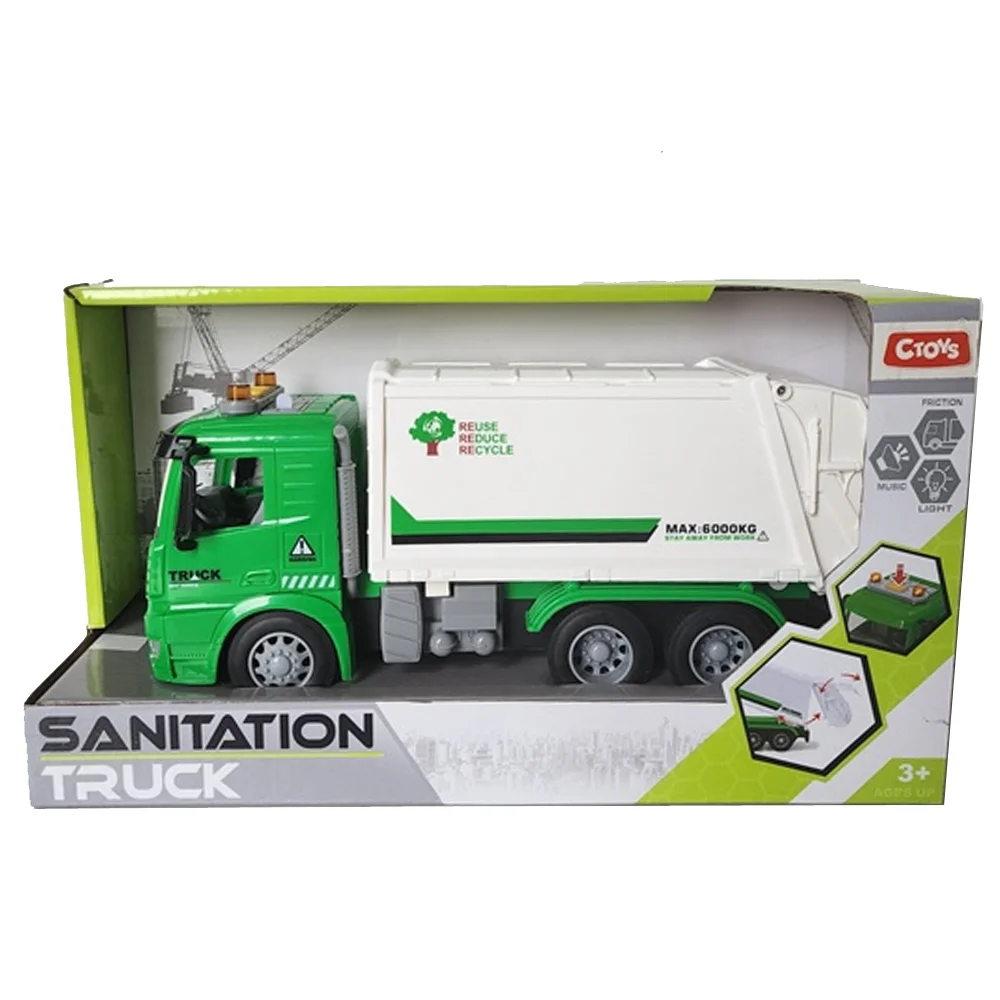 Ctoy Oyuncak Işıklı Sesli Çöp Kamyonu CTOY-PY8920A