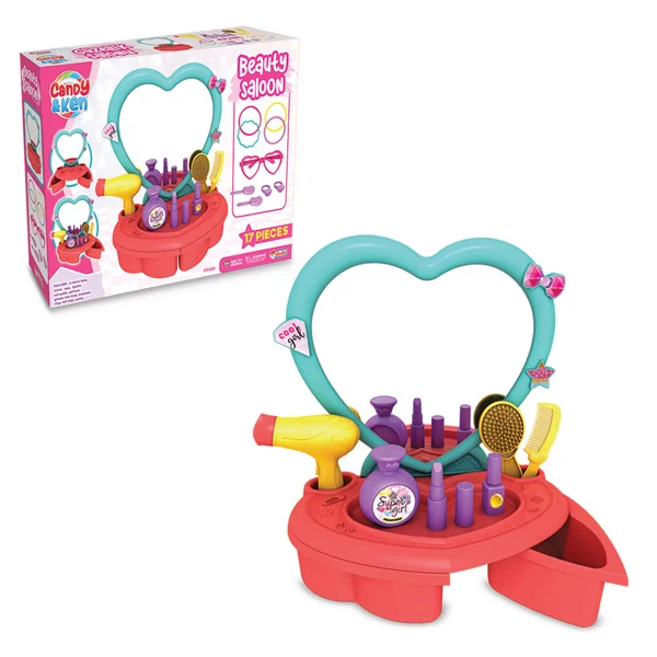 Dede Oyuncak Candy &amp; Ken Güzellik Salonu 16 Parça 03468