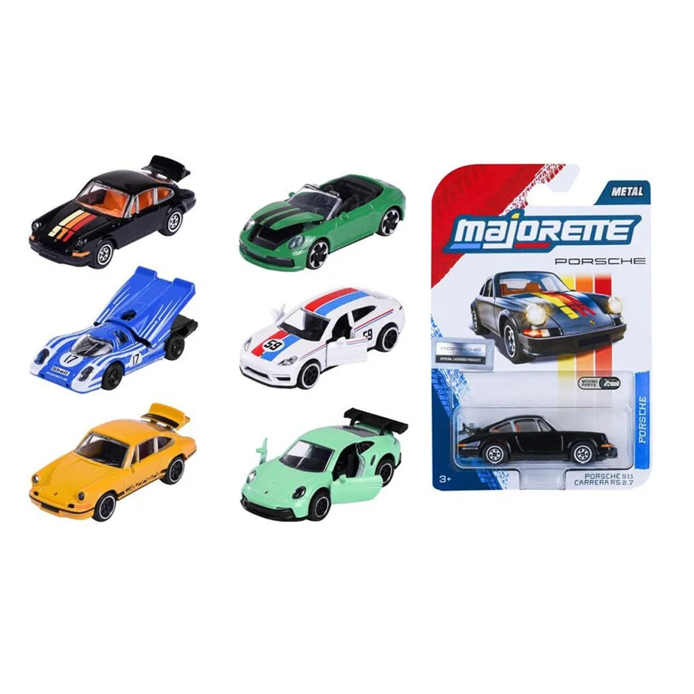 Majorette Porsche Premium Cars  6 Asst