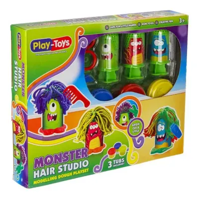 Asya Playtoys Monster Haır Studıo Oyun Hamur 0270