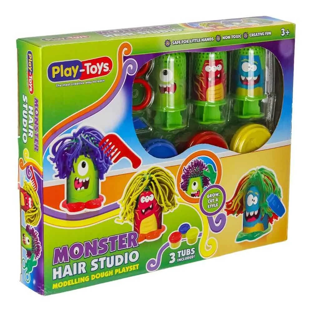 Asya Playtoys Monster Haır Studıo Oyun Hamur 0270