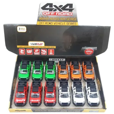 Asya Oyuncak Off-Road Çek Bırak Metal Araba KID.00062