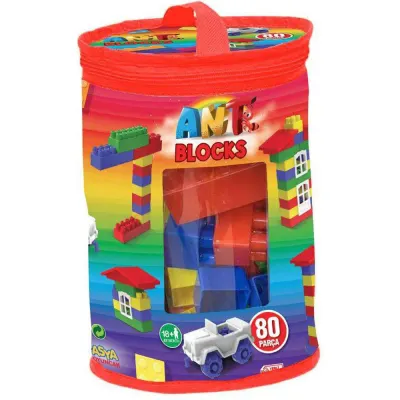 Asya Ant Çantalı Blocks Lego 80 Parça Ant-081