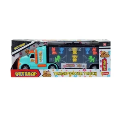 Heroes Toys Çantalı Pet Shop Taşıyıcı Tır Seti