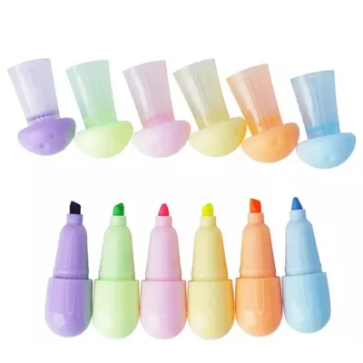 Xuczi Fosforlu Kalem Mini Mantar 6 Lı BC-725