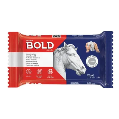 Smarta Seramik Hamuru Bold Taş Gri 500 GR